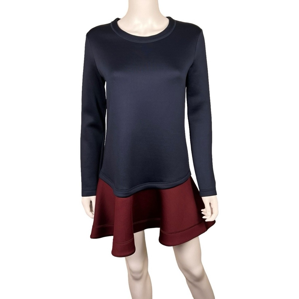 BCBGMAXAZRIA navy scuba dress xxs